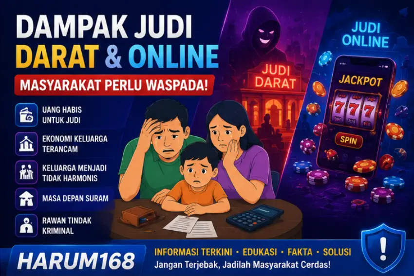 Harum168 Bansos di Tengah Maraknya Judi Online Jadi Sorotan
