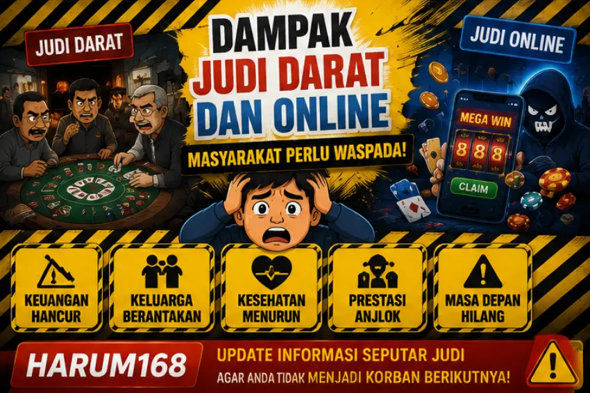 Harum168 Fenomena Judi Online, Judi Darat dan Masa Depan Bansos