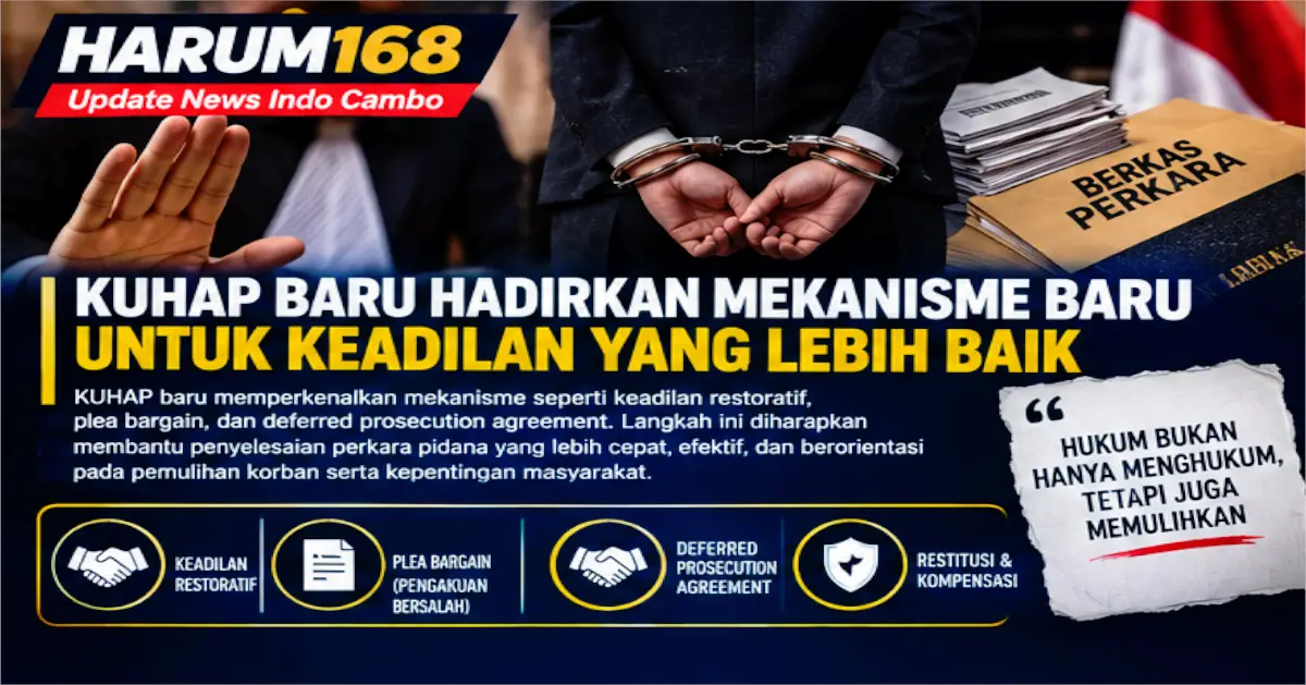 Harum168 Perkembangan Hukum Indonesia dan Aturan Terbaru